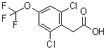CAS#: 886503-16-8, [2,6-Dichloro-4-(trifluoromethoxy)phenyl]acetic acid