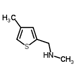 CAS#: 886851-27-0, N-Methyl-1-(4-methyl-2-thienyl)methanamine