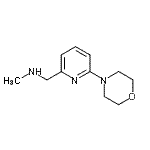 CAS#: 886851-30-5, N-Methyl-1-[6-(4-morpholinyl)-2-pyridinyl]methanamine