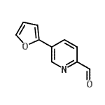 CAS#: 886851-45-2, 5-(2-Furyl)-2-pyridinecarbaldehyde