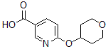 CAS 登录号：886851-55-4， 6-[(四氢-2H-吡喃-4-基)氧基]-3-吡啶羧酸