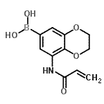 CAS 登录号：886974-25-0， [8-(丙烯酰氨基)-2,3-二氢-1,4-苯并二氧杂环己-6-基]硼酸