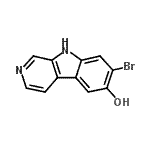 CAS#: 88704-38-5, 7-Bromo-9H-beta-carbolin-6-ol