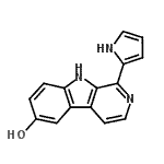 CAS#: 88704-39-6, 1-(1H-Pyrrol-2-yl)-9H-beta-carbolin-6-ol