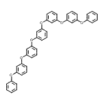 CAS#: 88708-83-2, 1,1'-[1,3-Phenylenebis(oxy-3,1-phenyleneoxy)]bis(3-phenoxybenzene)