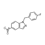 CAS#: 887114-51-4, 1-(4-Fluorobenzyl)-5-nitro-1H-indazole