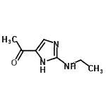 CAS 登录号：88723-12-0， 1-[2-(乙基氨基)-1H-咪唑-4-基]乙酮