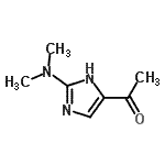 CAS#: 88723-34-6, 1-[2-(Dimethylamino)-1H-imidazol-4-yl]ethanone