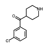 CAS#: 887354-02-1, (3-Chlorophenyl)(4-piperidinyl)methanone