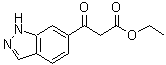 CAS#: 887411-57-6, Ethyl 3-(1H-indazol-6-yl)-3-oxopropanoate