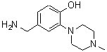 CAS#: 887577-33-5, 4-(Aminomethyl)-2-(4-methyl-1-piperazinyl)phenol