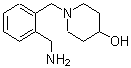 CAS 登录号：887580-27-0， 1-[2-(氨基甲基)苄基]-4-哌啶醇