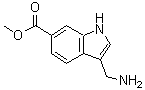 CAS#: 887582-81-2, Methyl 3-(aminomethyl)-1H-indole-6-carboxylate