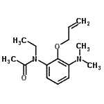 CAS#: 887583-77-9, N-[2-(Allyloxy)-3-(dimethylamino)phenyl]-N-ethylacetamide