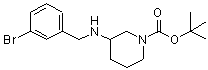 CAS 登录号：887584-36-3， 3-[(3-溴苄基)氨基]-1-哌啶羧酸叔丁酯