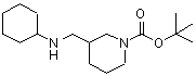 CAS 登录号：887586-47-2， 3-[(环己基氨基)甲基]-1-哌啶羧酸叔丁酯