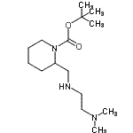 CAS#: 887588-60-5, 2-Methyl-2-propanyl 2-({[2-(dimethylamino)ethyl]amino}methyl)-1-piperidinecarboxylate