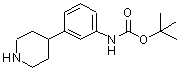 CAS#: 887589-53-9, 2-Methyl-2-propanyl [3-(4-piperidinyl)phenyl]carbamate