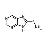 CAS#: 887589-76-6, 8-(Aminosulfanyl)-7H-purine