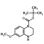 CAS#: 887590-30-9, tert-butyl 6-methoxy-3,4-dihydro-2H-quinoxaline-1-carboxylate