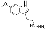 CAS 登录号：887593-67-1， 3-(2-肼基乙基)-6-甲氧基-1H-吲哚