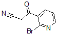 CAS#: 887593-99-9, 2-Bromo-beta-Oxo-3-Pyridinepropanenitrile