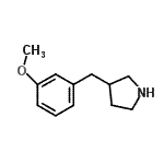 CAS#: 887594-85-6, 3-[(3-methoxyphenyl)methyl]pyrrolidine