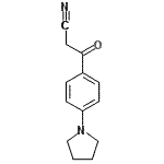 CAS#: 887595-01-9, 3-oxo-3-(4-pyrrolidin-1-ylphenyl)propanenitrile