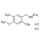 CAS#: 887596-54-5, (4-Methoxy-2,5-dimethylbenzyl)hydrazine dihydrochloride