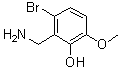 CAS#: 887596-91-0, 2-(Aminomethyl)-3-bromo-6-methoxyphenol