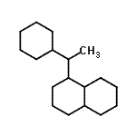 CAS#: 88761-67-5, 1-(1-Cyclohexylethyl)decahydronaphthalene