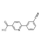 CAS#: 887975-97-5, 6-(3-Cyanophenyl)nicotinic acid