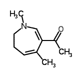 CAS 登录号：88830-12-0， 1-(1,4-二甲基-6,7-二氢-1H-氮杂卓-3-基)乙酮