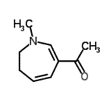 CAS#: 88830-13-1, 1-(1-Methyl-6,7-dihydro-1H-azepin-3-yl)ethanone
