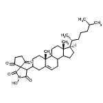 CAS#: 88848-79-7, 4-[(8xi,9xi,14xi)-Cholest-5-en-3-yl]-2-hydroxy-2-azaspiro[4.4]nonane-1,3,6,9-tetrone