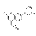 CAS#: 88861-43-2, (4Z)-4-(Diazoniomethylene)-7-(diethylamino)-4H-chromen-2-olate