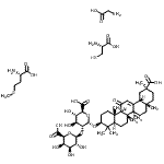 CAS 登录号：88863-96-1， (2S,3S,4S,5R,6S)-6-[[(3S,4aR,6aR,6bS,8aS,11S,12aR,14aR,14bS)-11-羧基-4,4,6a,6b,8a,11,14b-七甲基-14-氧代-2,3,4a,5,6,7,8,9,10,12,12a,14a-十二氢-1H-苉-3-基]氧基]-5-[(2R,3R,4S,5R,6S)-6-羧基-3,4,5-三羟基-四氢吡喃-2-基]氧基-3,4-二羟基-四氢吡喃-2-羧酸;2-甘氨酸;(2S)-2-氨基-4-甲硫基-丁酸;(2R)-2-氨基-3-硫基-丙酸