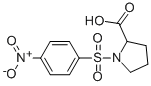 CAS 登录号：88867-96-3， 1-[(4-硝基苯基)磺酰基]吡咯烷-2-羧酸