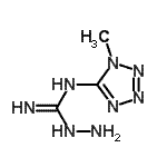 CAS#: 88872-40-6, N-(1-Methyl-1H-tetrazol-5-yl)hydrazinecarboximidamide