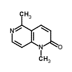CAS#: 88877-11-6, 1,5-Dimethyl-1,6-naphthyridin-2(1H)-one