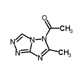 CAS 登录号：88892-89-1， 1-(6-甲基-5H-[1,2,4]三唑并[4,3-b][1,2,4]三唑-5-基)乙酮