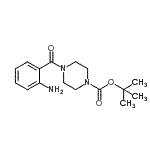 CAS 登录号：889125-00-2， 2-甲基-2-丙基4-(2-氨基苯甲酰)-1-哌嗪羧酸酯