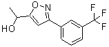 CAS#: 889939-00-8, 1-{3-[3-(Trifluoromethyl)phenyl]-1,2-oxazol-5-yl}ethanol