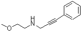 CAS#: 889949-89-7, N-(2-Methoxyethyl)-3-phenyl-2-propyn-1-amine