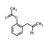 CAS 登录号：890097-74-2， 2-(2-溴-2-丙烯-1-基)苯基乙酸酯