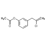 CAS#: 890097-79-7, 3-(2-Chloro-2-propen-1-yl)phenyl acetate