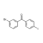 CAS#: 890098-13-2, (3-Bromophenyl)(4-iodophenyl)methanone
