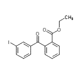 CAS#: 890098-39-2, Ethyl 2-(3-iodobenzoyl)benzoate