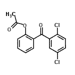 CAS#: 890098-80-3, 2-(2,5-Dichlorobenzoyl)phenyl acetate