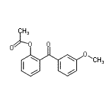 CAS 登录号：890098-83-6， 2-(3-甲氧基苯甲酰基)苯基乙酸酯